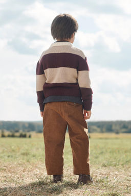 STRIPED 100% WOOL KNIT POLO SHIRT LIMITED EDITION - Zara фото 2