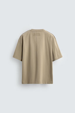HEAVYWEIGHT REVERSE-EFFECT T-SHIRT - Zara фото 8