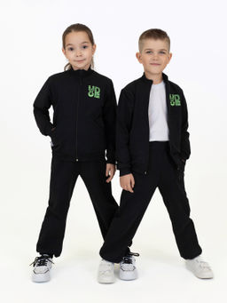 Костюм детский черный &amp;quot;не сдавайся&amp;quot; 7062п (116, 60)