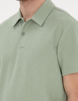 _a_la Ye_ili Slim Fit Polo Yaka Ti__rt - Pierre cardin фото 7