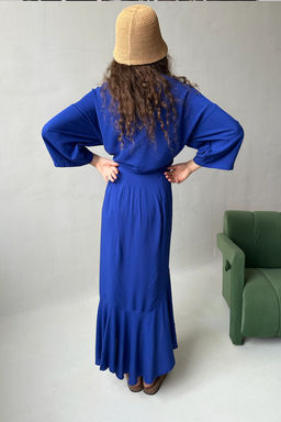 Юбка женская EASY035/01/Васильковый