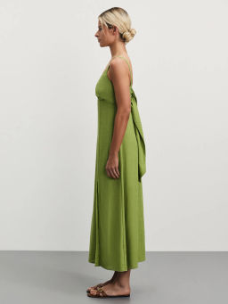 Сарафан из вискозы и льна прилегающего кроя / Zarina  фото 4