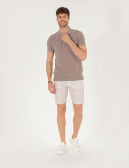 Vizon Slim Fit Dokulu Polo Yaka Ti__rt