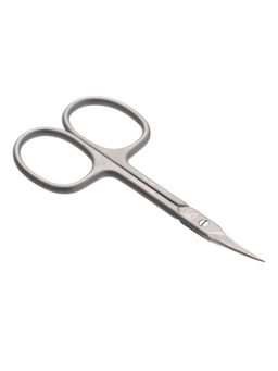 Frau Finger Ножницы маникюрные для кутикулы изогнутые / Premium PS 24, матовые, ручная заточка, 9,3 см