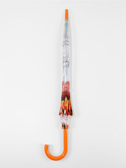 Зонт - трость полуавтоматический Времена года, 8 спиц, R=40/60 см, d=80 см, МИКС