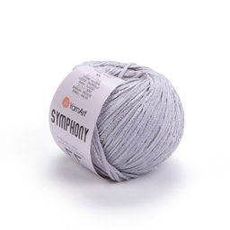 Симфония (Symphony) пряжа YarnArt 80%хлопок 20%вискоза 10х50г/125м  фото 20
