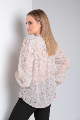 Блуза Modema 542-2 светло-бежевый  фото 6