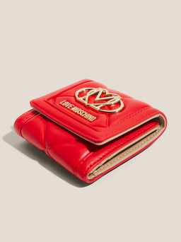 Женское портмоне LOVE MOSCHINO SLG EMBOSSED Q Артикул 4561403, рубиновый