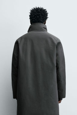 LONG QUILTED JACKET - Zara фото 3