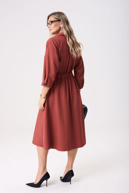 Платье Anastasia 1229.2 клюква