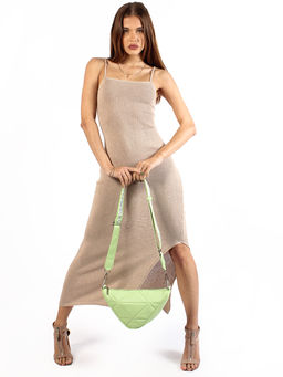 LACCOMA сумка Лакки-Ф826-мятный эко кожа хлопок  фото 2