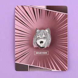 Цена за 2 шт. Значок деревянный Комикс, аниме, 2.9?3.3 см