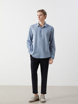 Regular Fit Uzun Kollu Arm?rl? Erkek G?mlek