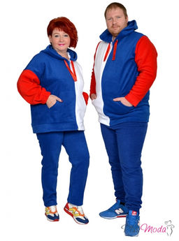 Толстовка Модель №1437 размеры 44-84 - Plusmoda фото 21