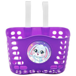 Корзинка детская на велосипед, цвет фиолетовый - Dream bike фото 4