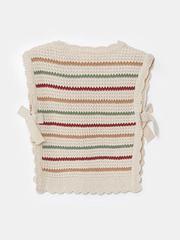 Bisiklet Yaka K?z ?ocuk Triko S?veter