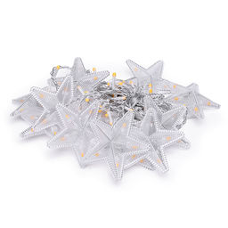 Электрогирлянда интерьерная "Звёздочки" теплый