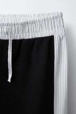 STRIPED WIDE-LEG TROUSERS - Zara фото 3
