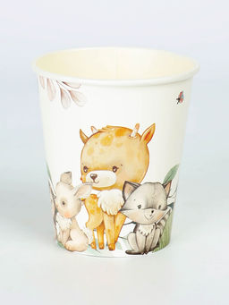 Цена за 12 шт. Стакан 250мл "Детский Звери"