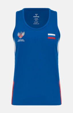 Майка боксерская женская INSANE RBF IN25-BF1000-K, синий фото 2