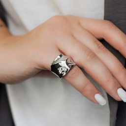 Кольцо Арт. 3-2963-W - MyGemma фото 4