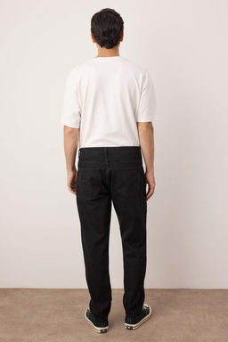 TRENDYOL MAN Siyah %100 Pamuk Relax Fit Boyfriend Jeans Kot Pantolon TMNAW23JE00076 - Trendyolmilla фото 16