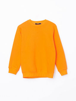 Bisiklet Yaka K?z ?ocuk Sweatshirt