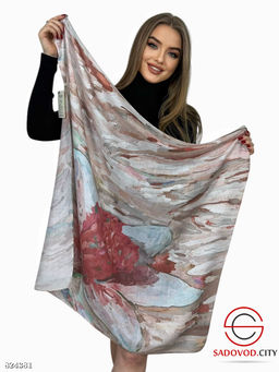 Платок женский с рисунком - Bruno фото 7