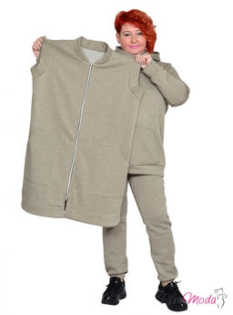 Жилет Модель №1785 размеры 44-84 - Plusmoda фото 9