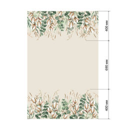 Скатерть «Этель» Cotton, 149×180 см, 100% хлопок, репс 210 г/м²