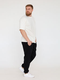 Футболка овер base unisex, тофу - Inzibe фото 9