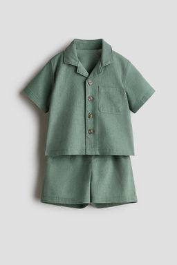Conjunto de 2 piezas en mezcla de lino - H&m фото 2