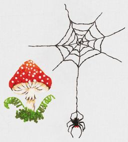 Набор для вышивания PANNA Живая картина JK-2205 Лесная история 4.5 х 5.5 см