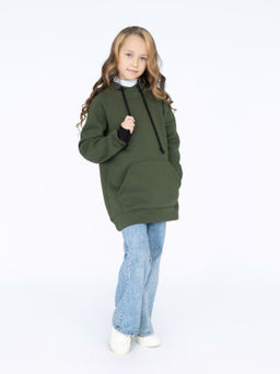 Толстовка детская хаки