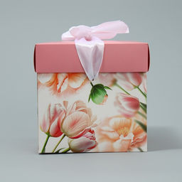 Коробка складная С 8 марта, 15 х 15 х 15 см - Дарите счастье фото 4