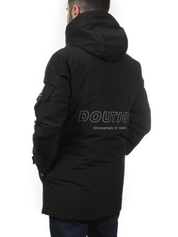 8895 BLACK Куртка мужская зимняя облегченная (130 гр. холлофайбер) - Fashion фото 9