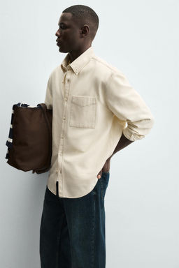 CONTRAST STITCHING OVERSHIRT - Zara фото 5