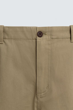 STRAIGHT-LEG CHINO TROUSERS - Zara фото 8