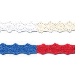 Gamma кружевная лента 8 мм HVK-13 в рулоне 22.8 м 0.5 СК/Распродажа