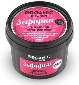 "Organic shop" KITCHEN Скраб д/лица полирующий "Зефирка"100мл