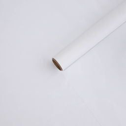 Плёнка для цветов упаковочная тишью влагостойкая Белый, 0.6 x 8 м, 30мкм