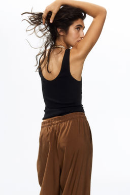 Pantal?n barrel con cord?n de ajuste - H&m фото 5