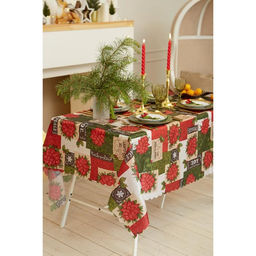 Скатерть Доляна Love 145300 см, 100% п/э  фото 6