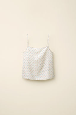 TOP SEDA 100% CREATED BY CARAMEL LONDON X ZARA / Estampado