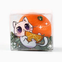 Блеск для губ детский «Новый год! Мандаринка»