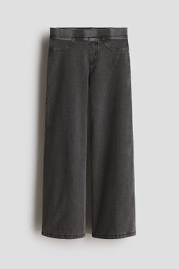 Pantal?n holgado efecto denim