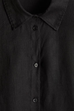 Camisa playera de lino - H&m фото 6