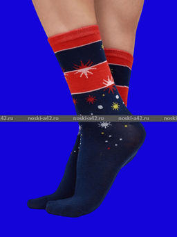 Цена за 10 пар. Носки женские Компьютерные XL (33-35) - Weiwei фото 13