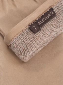 Перчатки женские ш+каш. F-IS5800 l.taupe - Eleganzza фото 12