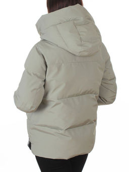PE23-2 OLIVE Куртка зимняя женская оверсайз (150 гр. холлофайбер)